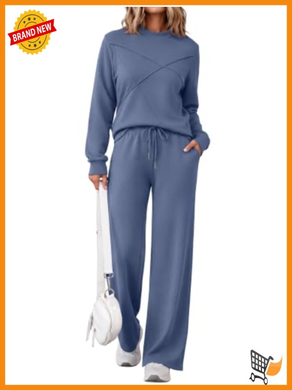 Women's 2 Piece Mock Neck Lounge Set Modal Blend